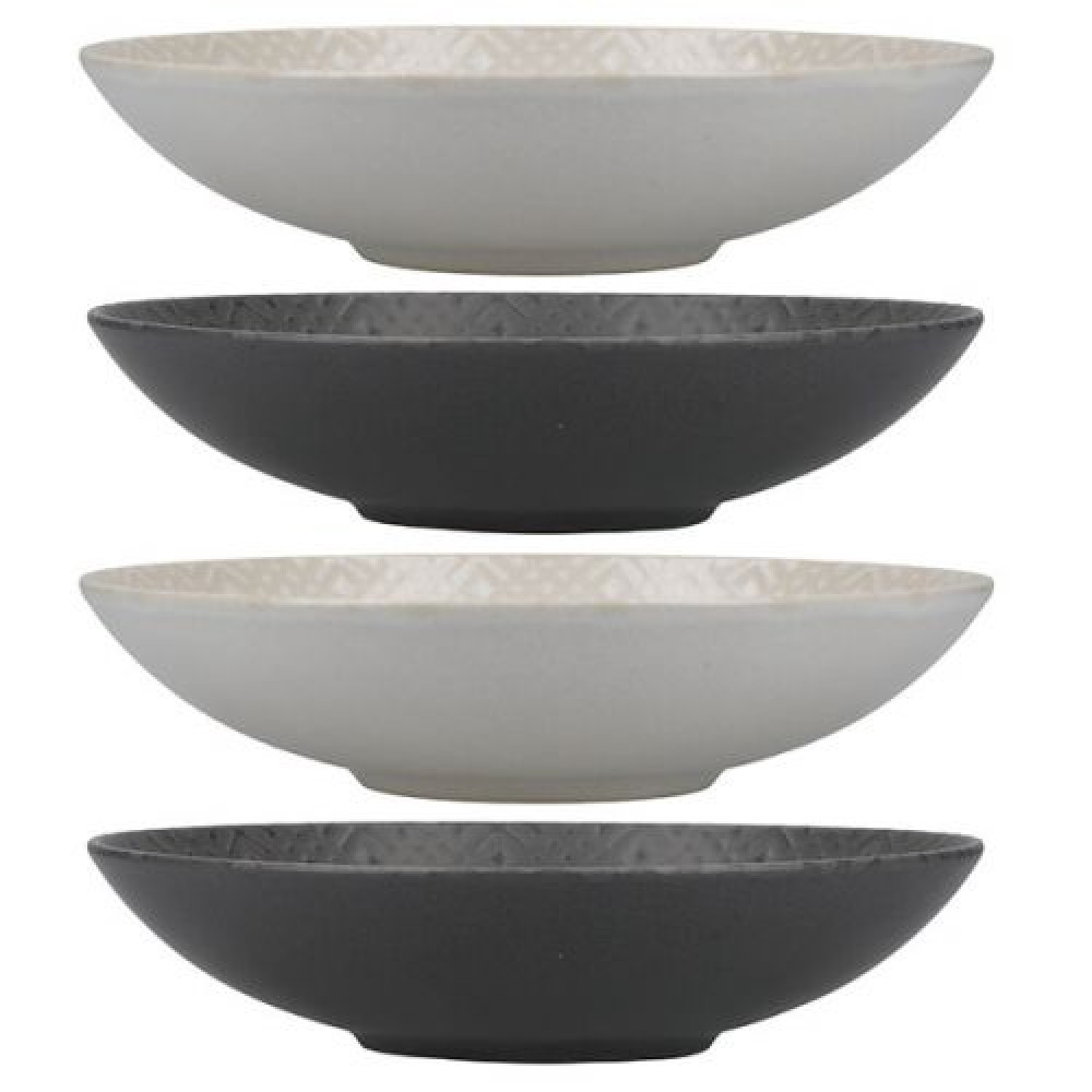 Dinner Sets Kitchen Craft Pasta Bowls Set of 4 in Gift